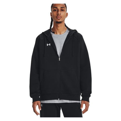 Rival Fleece FZ Hoodie Black