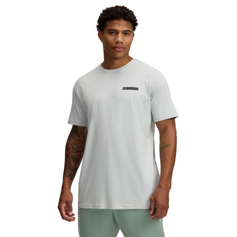 UA M LC Strip Logo SS Green