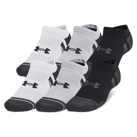 UA Perf Tech 6PK NS Mod Gray / Jet Gray
