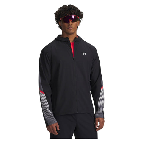 Velociti Storm Hooded Jkt Schwarz