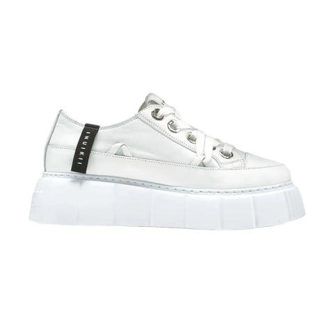 Leather Matilda Low White