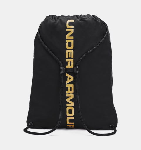 UA Ozsee Sackpack Gold Black
