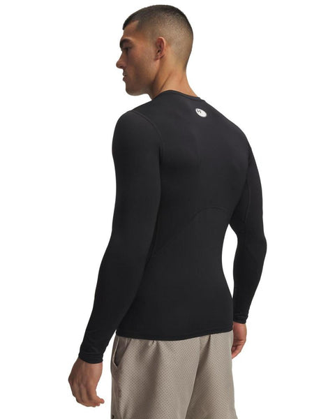 UA HG ARMOUR COMP LS Schwarz
