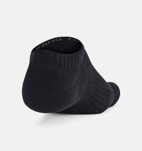 UA TC No Show 3-pack Black