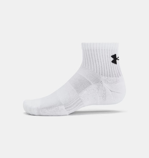 UA TC Quarter 3-pack White
