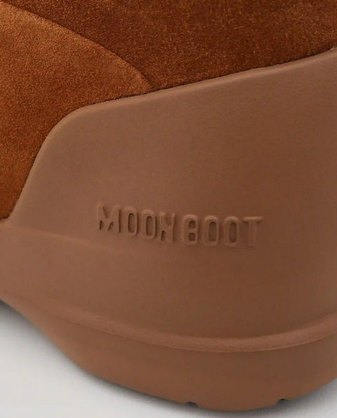 Luna Low Boot Wildleder Cognac