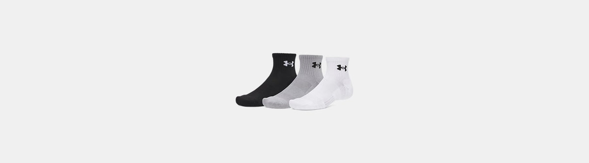 UA Performance Cotton 3-Pack Quarter