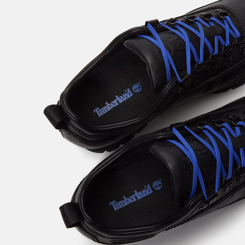 Euro Hiker Low Schwarz | Narbenleder