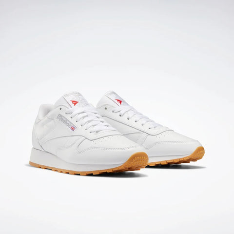Classic Leather Weiß | Pure Grey