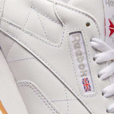 Classic Leather Weiß | Pure Grey