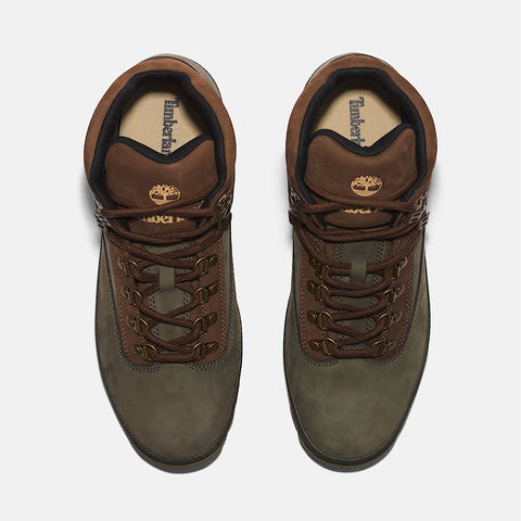Euro Hiker Mid Dark Green | Nubuk