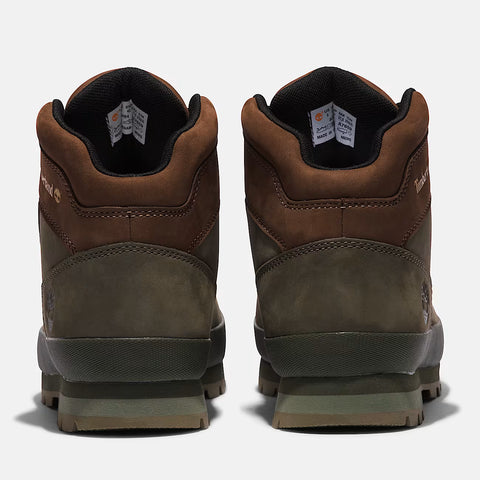 Euro Hiker Mid Dark Green | Nubuk