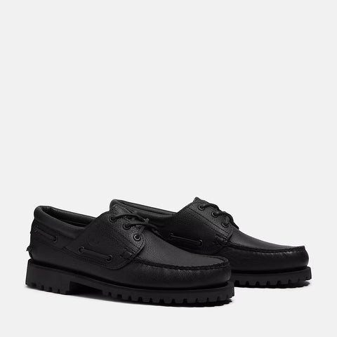 Authentic Boat Shoe Schwarz