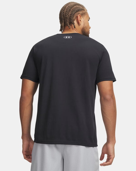 UA ABC Camo Boxed Logo SS Schwarz