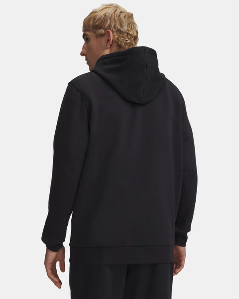 UA Icon Fleece Hoodie Schwarz / Weiß