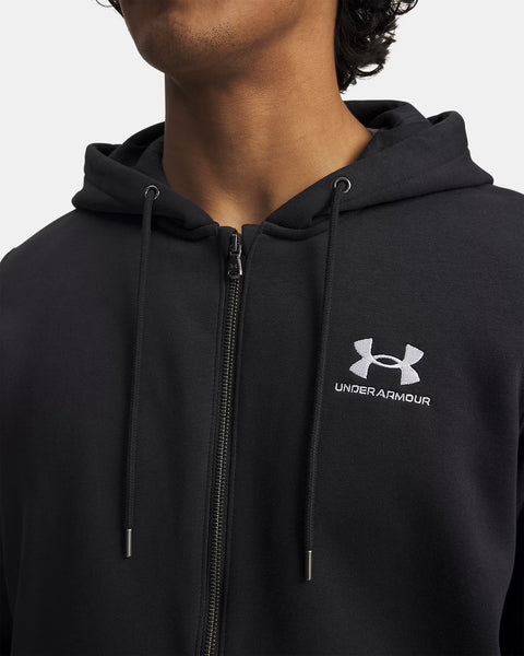 Icon Fleece FZ Hood Black