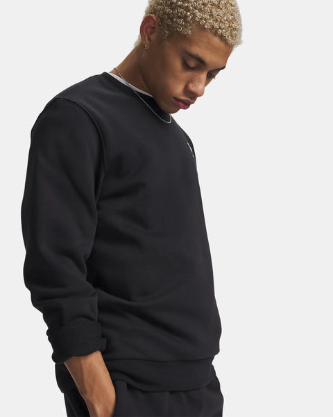 Icon Fleece Crew Schwarz