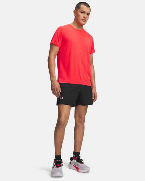 UA Launch 5'' Shorts Schwarz
