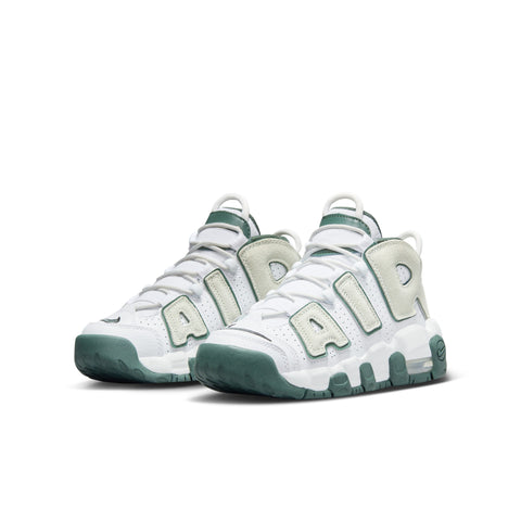 Air More Uptempo Weiß | Vintage Green