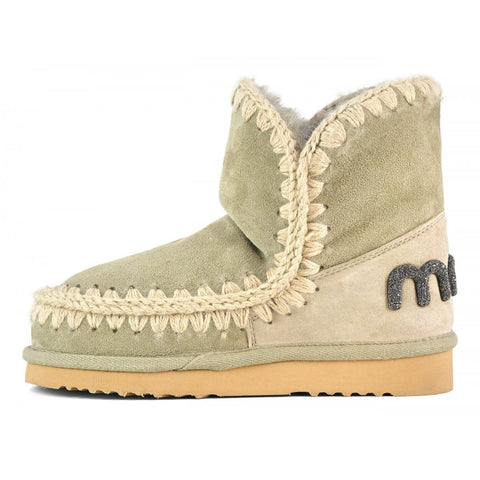 Eskimo 18 Glitter Logo Laurel Oak