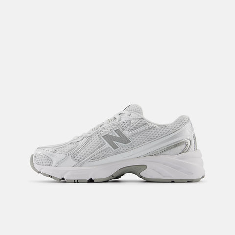 New Balance 740 White / Metallic Silver GR740WM