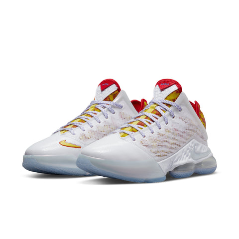 LeBron XIX Low Magic Fruity Pebbles Weiß