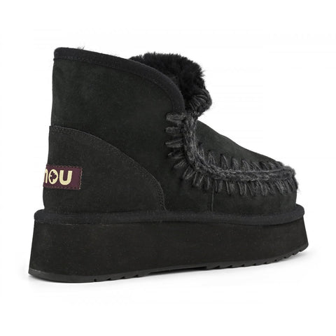 Mini Eskimo Plateau-Stiefel BKBK