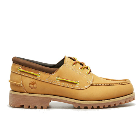 AUTH BOAT SHOE WHEAT
