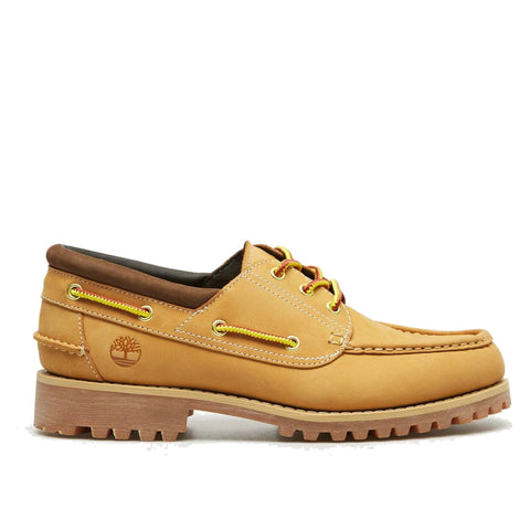 AUTH BOAT SHOE WHEAT