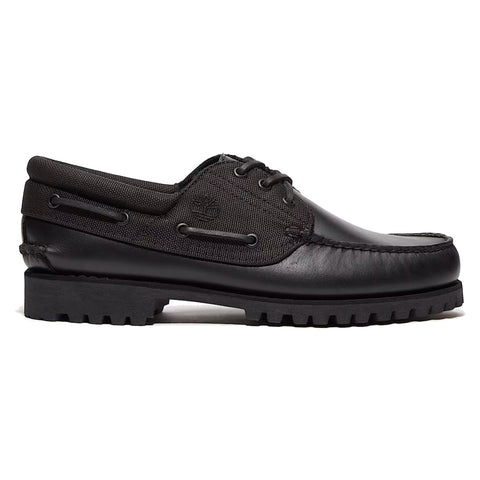 AUTH BOAT SHOE BLACK