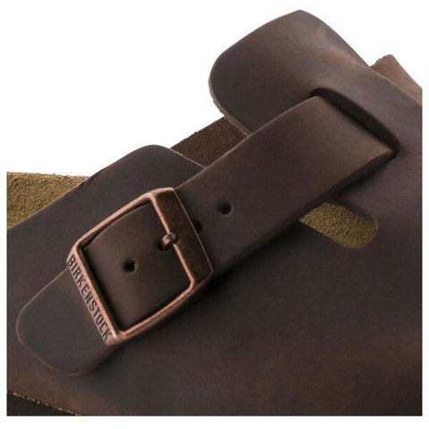 Boston Soft Footbed Oiled Leather Habana