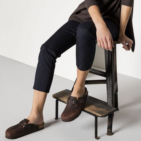 Boston Soft Footbed Oiled Leather Habana