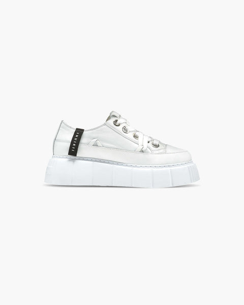 Leather Matilda Low White