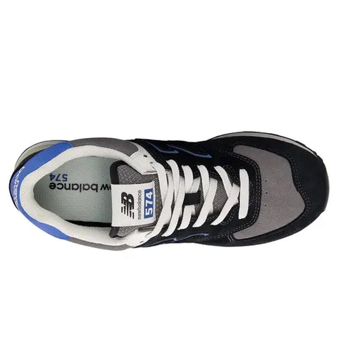 New Balance 574 Black / Royal Blue U574QRB