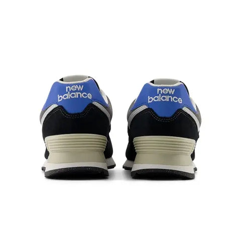 New Balance 574 Black / Royal Blue U574QRB