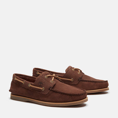 Klassischer Bootsschuh Dunkelbraun