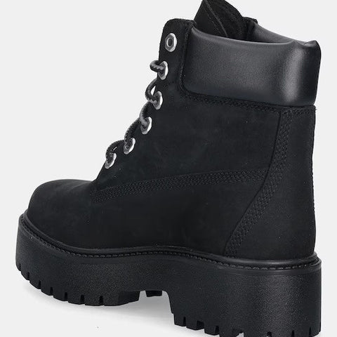 Stone Street 6-Inch Boot Black Platformy