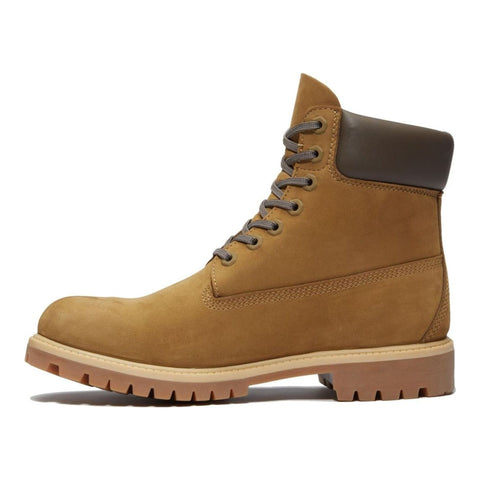 Premium 6 Inch Lace Up Waterproof Boot Olive Nubuck