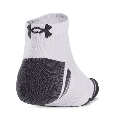 UA Performance Tech 3PK Low Weiß