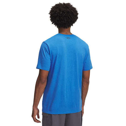 Team Issue Wordmark SS Blue | Blue Atlantis