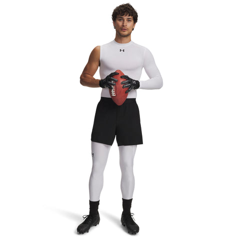UA HG Armour Leggings Weiß