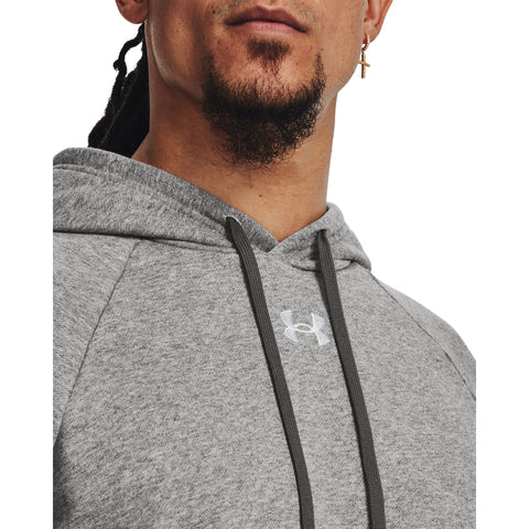 Rival Fleece Hoodie Grau | Castlerock Light Heather