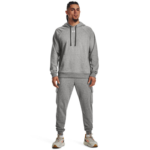 Rival Fleece Hoodie Grau | Castlerock Light Heather