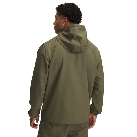Rival Wvn Windbreaker Marine Olivgrün | Schwarz