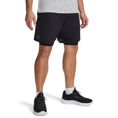 Tech Vent 2in1 Short Black