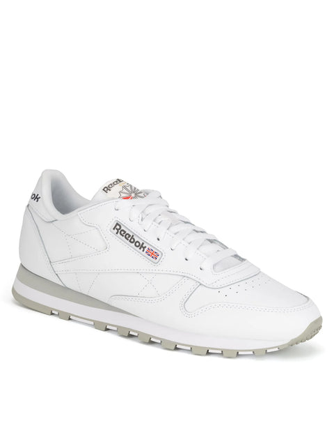 Classic Leather Weiß | Pure Grey