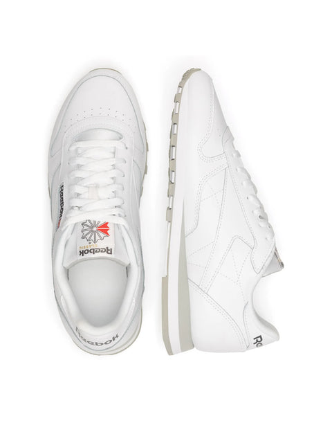 Classic Leather Weiß | Pure Grey