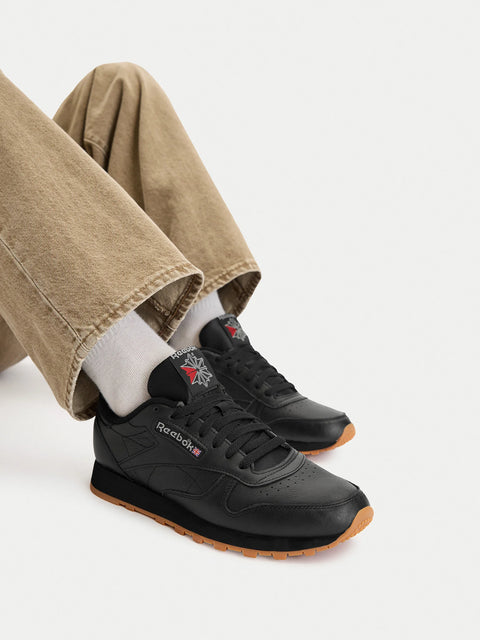 Classic Leather Schwarz | Pure Grey