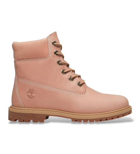 Premium 6-Inch Lace Boot Light Pink
