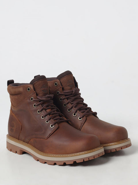 Britton Road Mid Schnürstiefel wasserdicht Rost | Vollnarbenleder